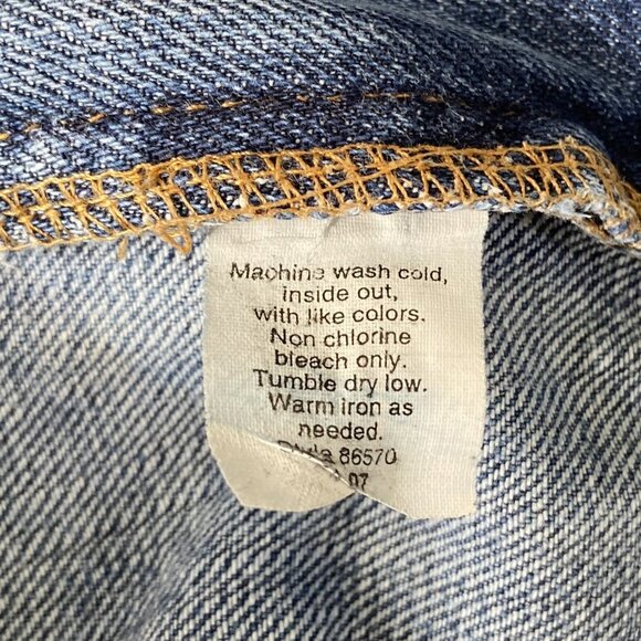 J.Crew Men’s Vintage Straight Jeans – Fall 2007 (33x32) - Picture 7 of 8